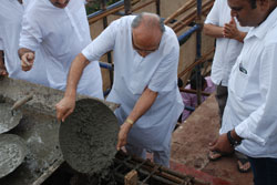 Building the Mandir